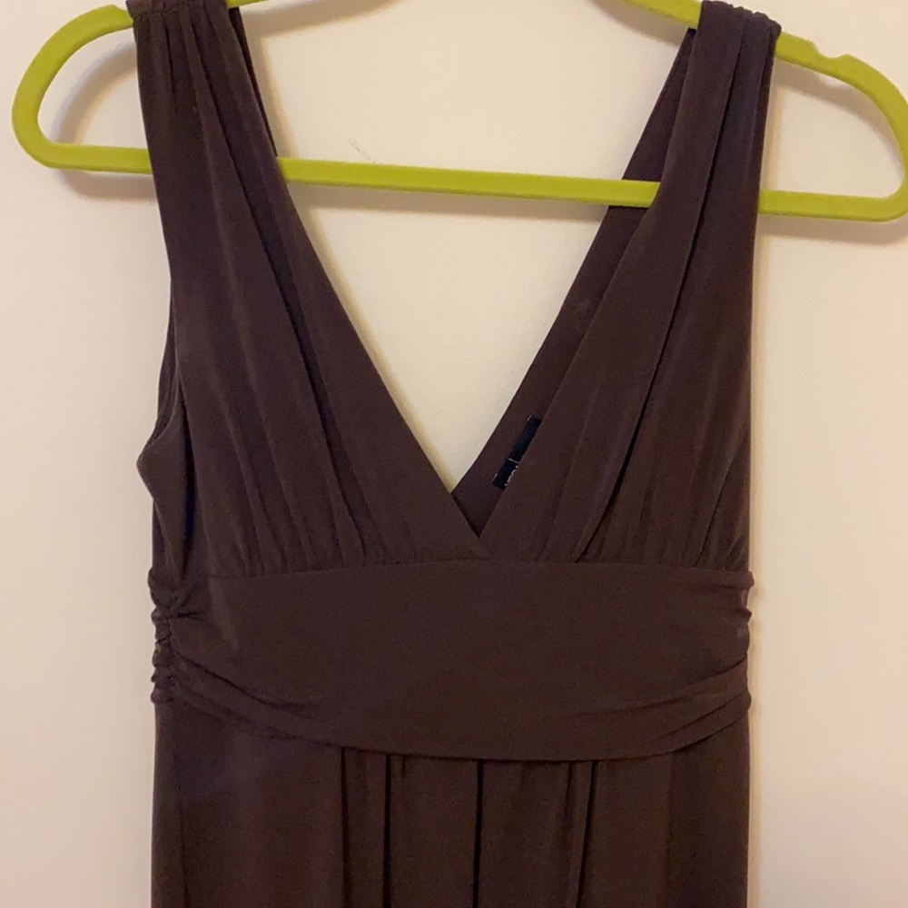 4/$24 Sale Victoria’s Secret Moda Brown Sleeveless Dress, Small - Picture 2 of 5